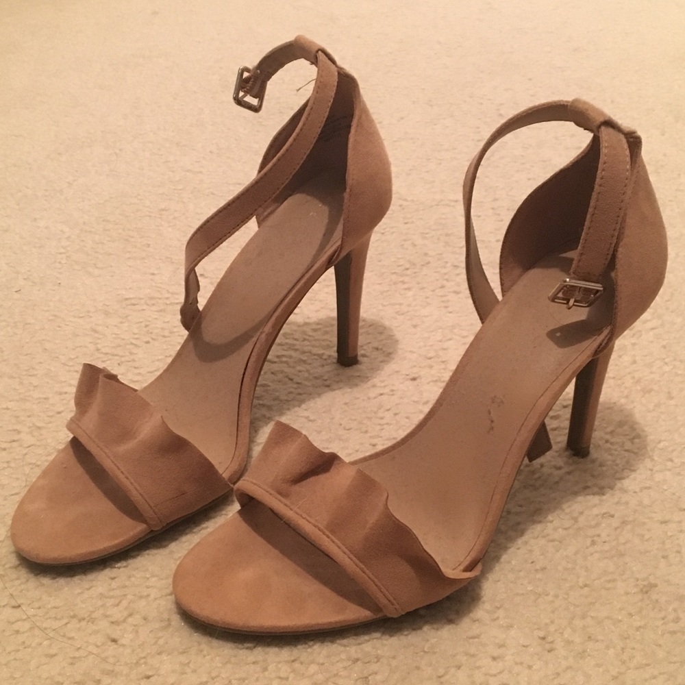Suede heels!